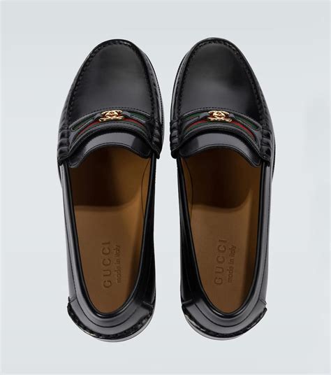 gucci interloking|Gucci interlocking loafer.